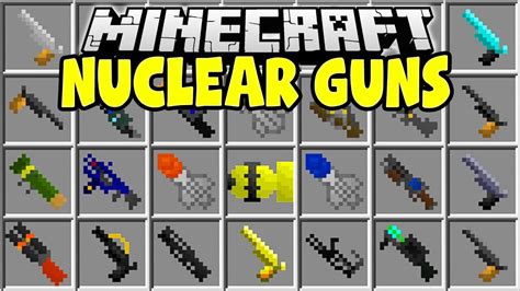 minecraft atombombe|nuclear guns mod minecraft.